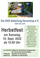 Plakat Herbstfest Oeventrop