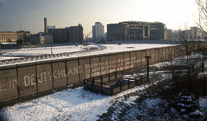 Alte Aufnahme vom Potsdamer Platz in Berlin