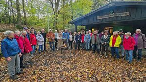 Abschlussrunde der kug-Wanderer