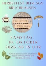 Flyer Herbstfest Bruchhausen